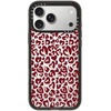 image:imageCASETiFY for iPhone 17 Case  Impact Compatible with MagSafe  82 ft 4x Military Grade Drop Protection  Plaid Disorder Case  BlackLeopard Love Red