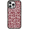 image:imageCASETiFY for iPhone 17 Case  Impact Compatible with MagSafe  82 ft 4x Military Grade Drop Protection  Plaid Disorder Case  BlackLeopard Love Red