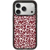 image:imageCASETiFY for iPhone 17 Case  Impact Compatible with MagSafe  82 ft 4x Military Grade Drop Protection  Plaid Disorder Case  BlackLeopard Love Red