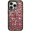 image:imageCASETiFY for iPhone 17 Case  Impact Compatible with MagSafe  82 ft 4x Military Grade Drop Protection  Plaid Disorder Case  BlackLeopard Love Red