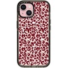 image:imageCASETiFY for iPhone 17 Case  Impact Compatible with MagSafe  82 ft 4x Military Grade Drop Protection  Plaid Disorder Case  BlackLeopard Love Red