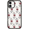 image:imageCASETiFY for iPhone 17 Case  Impact Compatible with MagSafe  82 ft 4x Military Grade Drop Protection  Plaid Disorder Case  BlackMetallic Rose