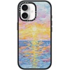 image:imageCASETiFY for iPhone 17 Case  Impact Compatible with MagSafe  82 ft 4x Military Grade Drop Protection  Stamp Collection  Matte BlackFrosted Sunset