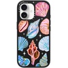 image:imageCASETiFY for iPhone 17 Case  Impact Compatible with MagSafe  82 ft 4x Military Grade Drop Protection  Stamp Collection  Matte BlackSeashell