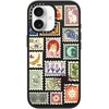 image:imageCASETiFY for iPhone 17 Case  Impact Compatible with MagSafe  82 ft 4x Military Grade Drop Protection  Stamp Collection  Matte BlackStamp Collection