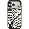 image:imageCASETiFY for iPhone 17 Case  Impact Compatible with MagSafe  82 ft 4x Military Grade Drop Protection  Stamp Collection  Matte BlackZebra Stripe