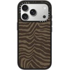 image:imageCASETiFY for iPhone 17 Case  Impact Compatible with MagSafe  82 ft 4x Military Grade Drop Protection  Stamp Collection  Matte BlackZebraBrown