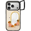 image:imageCASETiFY for iPhone 17 Case  Impact Ring Stand MagSafe Compatible  Kickstand  66 ft 3X Military Grade Drop Protection  A Prosperous New Year  BlackCheckered Dachshund Mirror