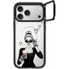 image:imageCASETiFY for iPhone 17 Case  Impact Ring Stand MagSafe Compatible  Kickstand  66 ft 3X Military Grade Drop Protection  A Prosperous New Year  BlackElegant lady