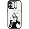 image:imageCASETiFY for iPhone 17 Case  Impact Ring Stand MagSafe Compatible  Kickstand  66 ft 3X Military Grade Drop Protection  A Prosperous New Year  BlackElegant lady