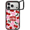 image:imageCASETiFY for iPhone 17 Case  Impact Ring Stand MagSafe Compatible  Kickstand  66 ft 3X Military Grade Drop Protection  A Prosperous New Year  BlackMon Cheri Cherries