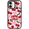 image:imageCASETiFY for iPhone 17 Case  Impact Ring Stand MagSafe Compatible  Kickstand  66 ft 3X Military Grade Drop Protection  A Prosperous New Year  BlackMon Cheri Cherries
