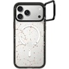 image:imageCASETiFY for iPhone 17 Case  Impact Ring Stand MagSafe Compatible  Kickstand  66 ft 3X Military Grade Drop Protection  A Prosperous New Year  BlackSpace pattern on clear background