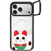 image:imageCASETiFY for iPhone 17 Case  Impact Ring Stand MagSafe Compatible  Kickstand  66 ft 3X Military Grade Drop Protection  A Prosperous New Year  BlackWaving Lucky Cat