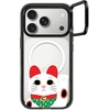 image:imageCASETiFY for iPhone 17 Case  Impact Ring Stand MagSafe Compatible  Kickstand  66 ft 3X Military Grade Drop Protection  A Prosperous New Year  BlackWaving Lucky Cat