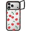 image:imageCASETiFY for iPhone 17 Case  Impact Ring Stand MagSafe Compatible  Kickstand  66 ft 3X Military Grade Drop Protection  You Give Me Butterflies  BlackCherries