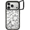 image:imageCASETiFY for iPhone 17 Case  Impact Ring Stand MagSafe Compatible  Kickstand  66 ft 3X Military Grade Drop Protection  You Give Me Butterflies  BlackChrome Doodles