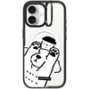 image:imageCASETiFY for iPhone 17 Case  Impact Ring Stand MagSafe Compatible  Kickstand  66 ft 3X Military Grade Drop Protection  You Give Me Butterflies  BlackDOG LOVES COFFEE