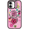 image:imageCASETiFY for iPhone 17 Case  Impact Ring Stand MagSafe Compatible  Kickstand  66 ft 3X Military Grade Drop Protection  You Give Me Butterflies  BlackGood Luck All Year Long