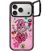 image:imageCASETiFY for iPhone 17 Case  Impact Ring Stand MagSafe Compatible  Kickstand  66 ft 3X Military Grade Drop Protection  You Give Me Butterflies  BlackGood Luck All Year Long