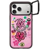 image:imageCASETiFY for iPhone 17 Case  Impact Ring Stand MagSafe Compatible  Kickstand  66 ft 3X Military Grade Drop Protection  You Give Me Butterflies  BlackGood Luck All Year Long