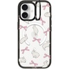 image:imageCASETiFY for iPhone 17 Case  Impact Ring Stand MagSafe Compatible  Kickstand  66 ft 3X Military Grade Drop Protection  You Give Me Butterflies  BlackRabbit Ribbon
