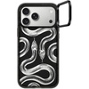 image:imageCASETiFY for iPhone 17 Case  Impact Ring Stand MagSafe Compatible  Kickstand  66 ft 3X Military Grade Drop Protection  You Give Me Butterflies  BlackTransparent Kingsnake