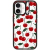 image:imageCASETiFY for iPhone 17 Case  Impact Ring Stand MagSafe Compatible  Kickstand  66 ft 3X Military Grade Drop Protection  You Give Me Butterflies  Blackvibrant red cherry pattern
