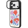 image:imageCASETiFY for iPhone 17 Pro Case  Glaze Ring Stand MagSafe Compatible  Kickstand  49 ft 1X Military Grade Drop Protection  Pastel Gradient  BlackBlooming Flowers