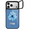 image:imageCASETiFY for iPhone 17 Pro Case  Glaze Ring Stand MagSafe Compatible  Kickstand  49 ft 1X Military Grade Drop Protection  Pastel Gradient  BlackBlue Blossom with Tape