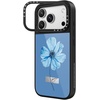 image:imageCASETiFY for iPhone 17 Pro Case  Glaze Ring Stand MagSafe Compatible  Kickstand  49 ft 1X Military Grade Drop Protection  Pastel Gradient  BlackBlue Blossom with Tape