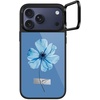 image:imageCASETiFY for iPhone 17 Pro Case  Glaze Ring Stand MagSafe Compatible  Kickstand  49 ft 1X Military Grade Drop Protection  Pastel Gradient  BlackBlue Blossom with Tape