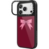 image:imageCASETiFY for iPhone 17 Pro Case  Glaze Ring Stand MagSafe Compatible  Kickstand  49 ft 1X Military Grade Drop Protection  Pastel Gradient  BlackBlush Bow