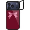 image:imageCASETiFY for iPhone 17 Pro Case  Glaze Ring Stand MagSafe Compatible  Kickstand  49 ft 1X Military Grade Drop Protection  Pastel Gradient  BlackBlush Bow