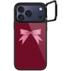 image:imageCASETiFY for iPhone 17 Pro Case  Glaze Ring Stand MagSafe Compatible  Kickstand  49 ft 1X Military Grade Drop Protection  Pastel Gradient  BlackBlush Bow