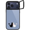 image:imageCASETiFY for iPhone 17 Pro Case  Glaze Ring Stand MagSafe Compatible  Kickstand  49 ft 1X Military Grade Drop Protection  Pastel Gradient  BlackBow Cats
