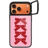 image:imageCASETiFY for iPhone 17 Pro Case  Glaze Ring Stand MagSafe Compatible  Kickstand  49 ft 1X Military Grade Drop Protection  Pastel Gradient  BlackBurgundy Bows