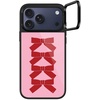 image:imageCASETiFY for iPhone 17 Pro Case  Glaze Ring Stand MagSafe Compatible  Kickstand  49 ft 1X Military Grade Drop Protection  Pastel Gradient  BlackBurgundy Bows