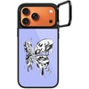 image:imageCASETiFY for iPhone 17 Pro Case  Glaze Ring Stand MagSafe Compatible  Kickstand  49 ft 1X Military Grade Drop Protection  Pastel Gradient  BlackChrome Butterfly