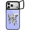 image:imageCASETiFY for iPhone 17 Pro Case  Glaze Ring Stand MagSafe Compatible  Kickstand  49 ft 1X Military Grade Drop Protection  Pastel Gradient  BlackChrome Butterfly