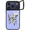 image:imageCASETiFY for iPhone 17 Pro Case  Glaze Ring Stand MagSafe Compatible  Kickstand  49 ft 1X Military Grade Drop Protection  Pastel Gradient  BlackChrome Butterfly