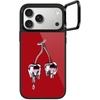 image:imageCASETiFY for iPhone 17 Pro Case  Glaze Ring Stand MagSafe Compatible  Kickstand  49 ft 1X Military Grade Drop Protection  Pastel Gradient  BlackChrome Cherry