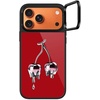image:imageCASETiFY for iPhone 17 Pro Case  Glaze Ring Stand MagSafe Compatible  Kickstand  49 ft 1X Military Grade Drop Protection  Pastel Gradient  BlackChrome Cherry