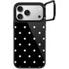 image:imageCASETiFY for iPhone 17 Pro Case  Glaze Ring Stand MagSafe Compatible  Kickstand  49 ft 1X Military Grade Drop Protection  Pastel Gradient  BlackClassic Dottie