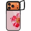 image:imageCASETiFY for iPhone 17 Pro Case  Glaze Ring Stand MagSafe Compatible  Kickstand  49 ft 1X Military Grade Drop Protection  Pastel Gradient  BlackFloral Painting