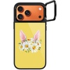 image:imageCASETiFY for iPhone 17 Pro Case  Glaze Ring Stand MagSafe Compatible  Kickstand  49 ft 1X Military Grade Drop Protection  Pastel Gradient  BlackFloral Bunny