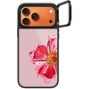 image:imageCASETiFY for iPhone 17 Pro Case  Glaze Ring Stand MagSafe Compatible  Kickstand  49 ft 1X Military Grade Drop Protection  Pastel Gradient  BlackFloral Painting
