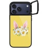 image:imageCASETiFY for iPhone 17 Pro Case  Glaze Ring Stand MagSafe Compatible  Kickstand  49 ft 1X Military Grade Drop Protection  Pastel Gradient  BlackFloral Bunny