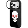 image:imageCASETiFY for iPhone 17 Pro Case  Glaze Ring Stand MagSafe Compatible  Kickstand  49 ft 1X Military Grade Drop Protection  Pastel Gradient  BlackFlower Skull