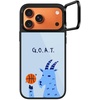 image:imageCASETiFY for iPhone 17 Pro Case  Glaze Ring Stand MagSafe Compatible  Kickstand  49 ft 1X Military Grade Drop Protection  Pastel Gradient  BlackGOAT